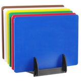 Hendi set od 6 dasaka za sečenje haccp sa stalkom, 6 kom, 450x300mm | Eponuda.com