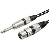INF 6.5mm na XLR ženski mikrofonski kabel - povežite ojačevalnike in mešalnike 5 m, (5000090813) | Shoptok.si