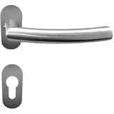 VOVKO Kljuka za vrata Vovko Susy (cilinder, nerjavno jeklo, maks. debelina vrat 44 mm)