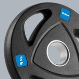 Rebel Active olimpijski utezi od lijevanog željeza, gumirani, 4x5 kg, rupa 51 mm | shoptok.hr