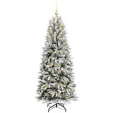 vidaXL Umestno božično drevo med 300 LED Bela 73 x 73 x 180 cm | Shoptok.si