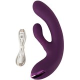 Javida zajčkast vibrator za G-točko in klitoris (vijoličen) | Shoptok.si