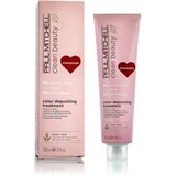Paul Mitchell Clean Beauty Color Depositing Treatment hranilna maska za barvane lase odtenek Cayenne 150 ml | Shoptok.si