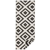 NORTHRUGS Črno-bež zunanja preproga Malta, 80 x 350 cm Cene