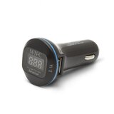 M.N.C. usb avtopolnilec z voltmetrom črn Cene