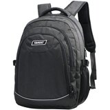 Target ruksak 4 zip melange black 28154 | shoptok.hr