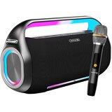 BZ Swissten, Zvočnik Bluetooth s prenosnim mikrofonom 15 ur avtonomije, Črna, (5000141447) | Shoptok.si