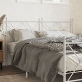  The Living Store Kovinsko vzglavje belo 150 cm - Vzglavje, (21500377) Cene