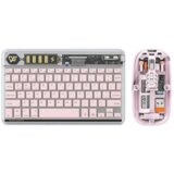 Bežična Tastatura i Miš pink