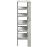 vidaXL Stalak za cipele boja betona 61x32x105 cm konstruirano drvo | shoptok.hr