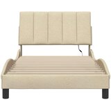  Okvir za krevet bez madraca Hanko krem 100 x 200 cm od tkanine | Eponuda.com