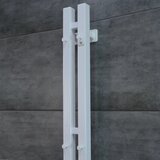  Električni sušač peškira sa termostatom SILOUETTE 70W 120x9 cm beli, desni | Eponuda.com