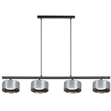 Brilagi LED RGB prigušiva luster AURA LUX 4xGX53/14W/230V Wi-Fi Tuya crna/zadimljena | Eponuda.com