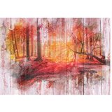  Samoljepljiva foto tapeta - Autumnal Forest 294x210 | shoptok.hr