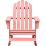 Furnova Vrtni gugalni stol Adirondack trden les jelke roza, (21912873) | Shoptok.si