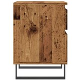 vidaXL Nočna omarica Old Wood 40x35x50 cm Inženirski les | Shoptok.si