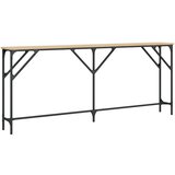  Konzolni stol boja hrasta sonome 180x23x75 cm konstruirano drvo | shoptok.hr