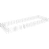 vidaXL Visoka greda gabion pocinkano jeklo 300x100x20 cm, (20748413) | Shoptok.si