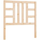  Uzglavlje za krevet 81 x 4 x 100 cm od masivne borovine | shoptok.hr