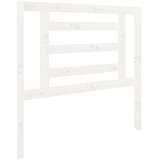  Uzglavlje za krevet bijelo 96 x 4 x 100 cm od masivne borovine | Eponuda.ba