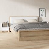  Noćni ormarići 2 kom visoki sjaj bijeli 40x35x50 cm | shoptok.hr