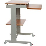 MID.YOU Pisalna Miza Workstation, Siva, Barva Bukve | Shoptok.si
