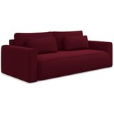 Makamii Bordo baršunasti sklopiva/s prostorom za odlaganje sofa 238 cm Kapua – | shoptok.hr