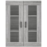  Visoka komoda siva sonome 69,5x34x180 cm od konstruiranog drva | shoptok.hr
