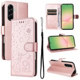 SUNSKY Eleganten ovitek etui za Samsung A57, Mucek, Rose Gold | Shoptok.si