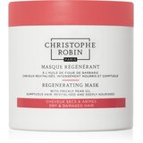 Christophe Robin Regenerating Regenerating Mask with prickly pear oil regeneracijska maska za lase 75 ml u