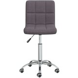 vidaXL Vrtljiv jedilni stol taupe blago, (20940169) | Shoptok.si