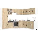  14-dijelni set kuhinjskih ormarića Porto konstruiranog drva | shoptok.hr