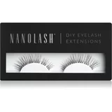 Nanolash DIY Eyelash Extensions samoljepljive pojedinačne trepavice Innocent 36 kom