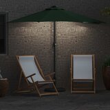  Vrtni suncobran Zelena 294 x 150 x 224 cm Poliester i čelik | shoptok.hr