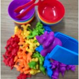 Woopie edukativna igra: sorter boja dinosaura, 56 el. | shoptok.hr