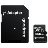Goodram MICRO SD 256GB 100MB/S GOODRAM | Shoptok.si