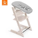 Stokke otroški stolček tripp trapp® whitewash + vstavek za novorojenčka tripp trapp® grey Cene