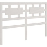  Uzglavlje za krevet bijelo 185 5x4x100 cm od masivne borovine | shoptok.hr