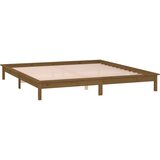  LED okvir kreveta boja meda 120x190 cm mali bračni masivno drvo | Eponuda.com
