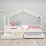 Roba Bela otroška postelja v obliki hiške 90x200 cm – | Shoptok.si
