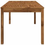  Stol za večeru u vrtu Prirodna 147 x 88 5 x 75 cm - Prirodna 147 x 88 5 x 75 cm | shoptok.hr