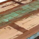  Radni stol s postoljem masivno obnovljeno drvo 140 x 50 x 77 cm - masivno obnovljeno drvo | shoptok.hr