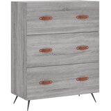  Visoka komoda siva sonome 69,5x34x180 cm od konstruiranog drva | shoptok.hr