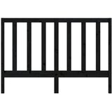  Uzglavlje za krevet crno 166 x 4 x 100 cm od masivne borovine | shoptok.hr