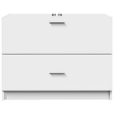 Ormarić za umivaonik bijeli 78 x 37 x 59 cm konstruirano drvo | shoptok.hr