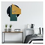 WALLXPERT dekorativni metalni zidni sat ecir 2 multicolor | ePonuda.com