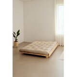 Karup Design Zakonska postelja iz masivnega bora z letvenim dnom 160x200 cm v naravni barvi Social Bed – | Shoptok.si