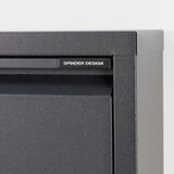 Spinder Design Crni metalni ormarić za cipele Billy – | shoptok.hr