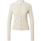 Selected Femme Pletena jopa 'ALLY' pastelno rumena | Shoptok.si