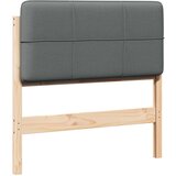  Tapecirani uzglavlje s uzglavljem Smeđa i svijetlosiva 80 cm | Eponuda.ba